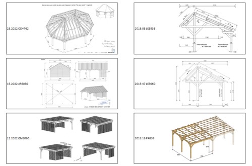 Réalisation sur-mesure par Foresta — auvent et structure extérieure personnalisée
